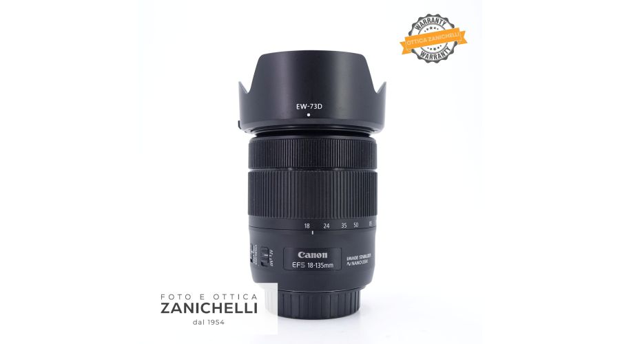 Canon EF-S 18-135mm f/3.5-5.6 IS USM Usato 