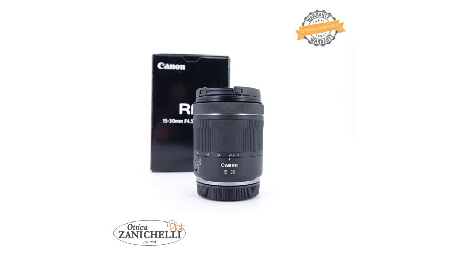 Canon RF 15-30mm f/4.5-6.3 IS STM Usato 