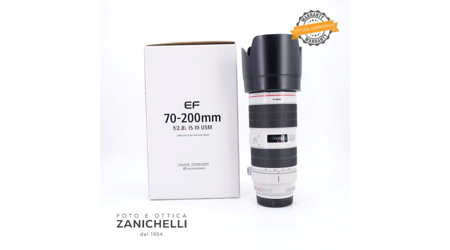 Canon EF 70-200mm f/2.8 L IS III USM Usato 
