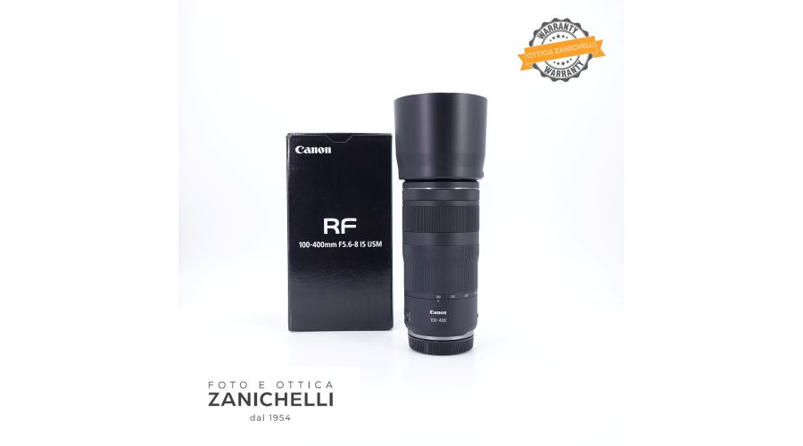 Canon RF 100-400mm F/5.6-8 IS USM Usato 