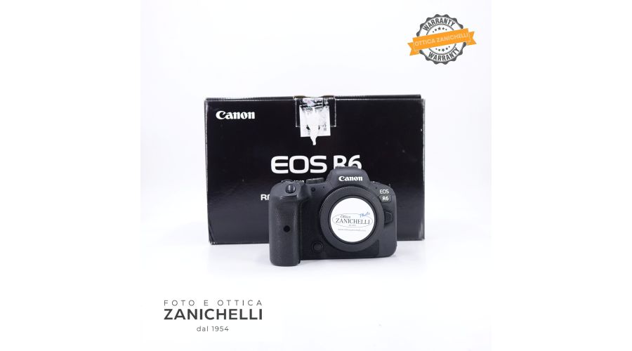 Canon EOS R6 Body 105000 Scatti Usato 