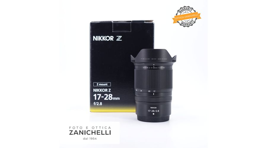 Nikon Nikkor Z 17-28mm f/2.8 Usato 