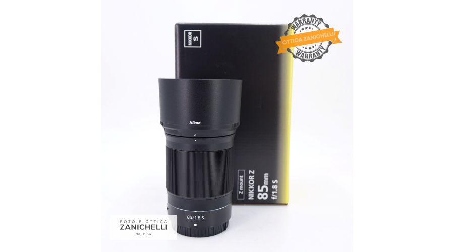 Nikon Z 85mm f/1.8 S NITAL Usato 