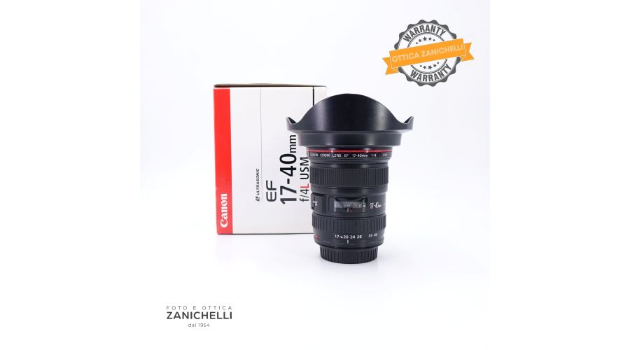 Canon EF 17-40mm f/4 L USM Usato 