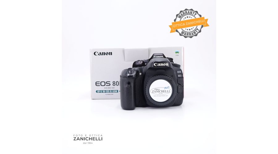 Canon EOS 80D Body 45400 Scatti Usato 