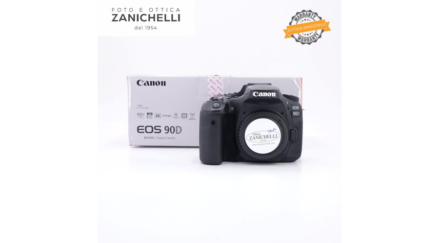 Canon EOS 90D Body 13000 Scatti Usato 