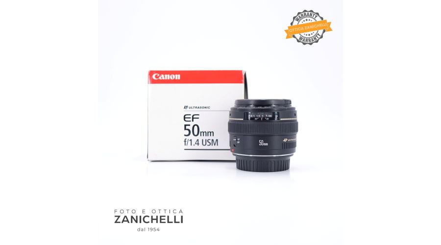 Canon EF 50mm f/1.4 USM Usato 