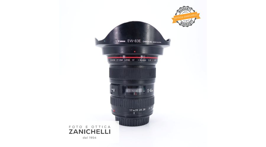 Canon EF 17-40mm f/4 L USM Usato 