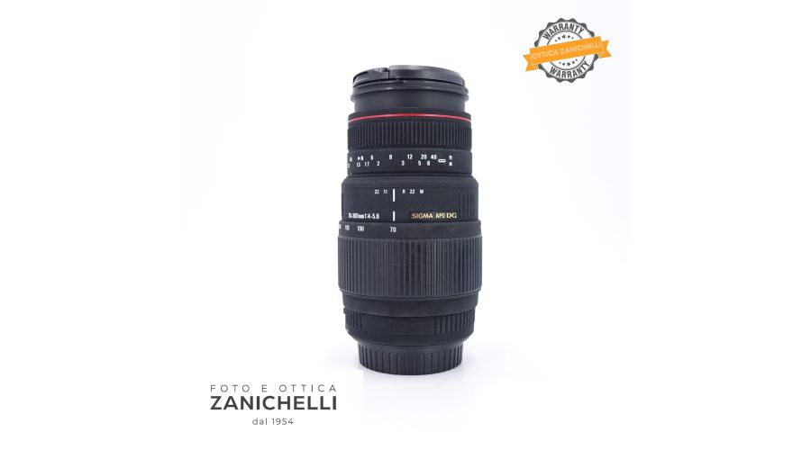 Sigma 70-300mm f/4-5.6  APO DG Macro 