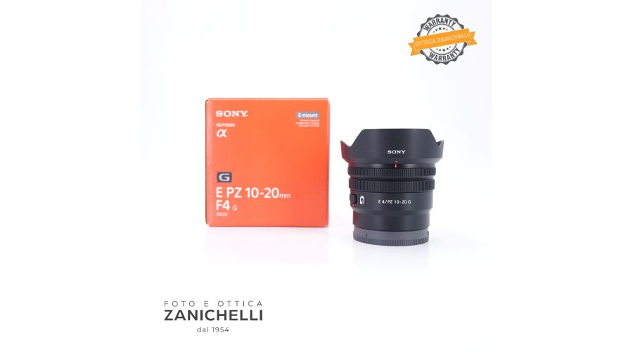 Sony E PZ 10-20mm F4 G Usato 
