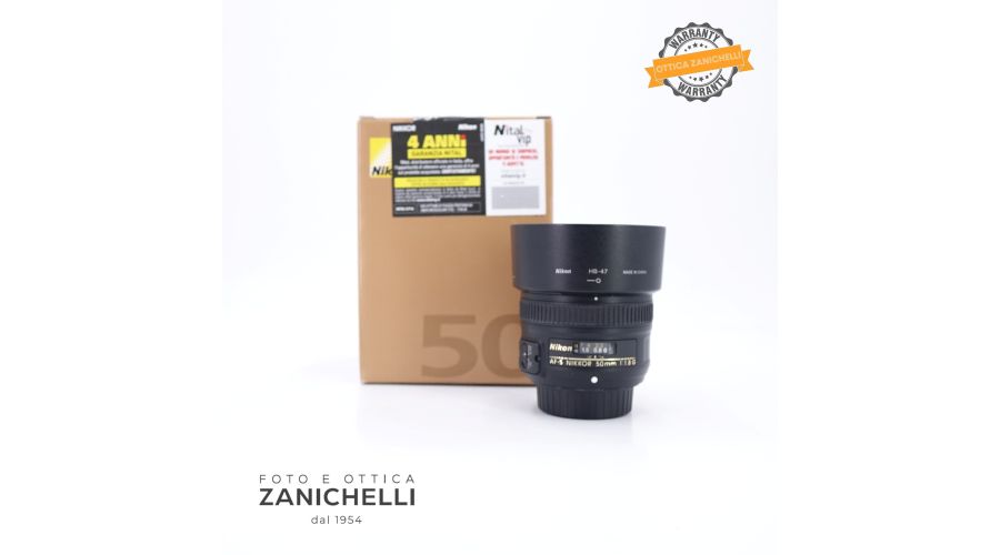 Nikon AF-S 50mm f/1.8 G Usato Nital 
