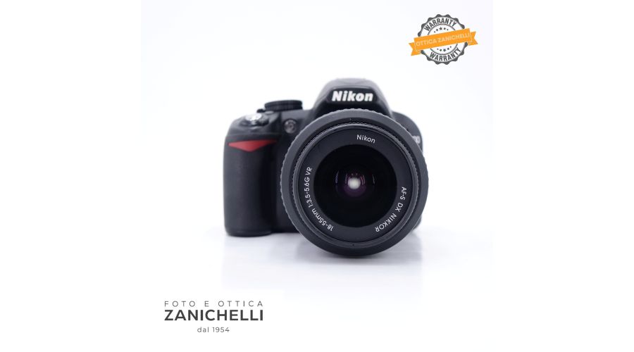 Nikon D3100 + 18-55mm 16757 Scatti Usato 