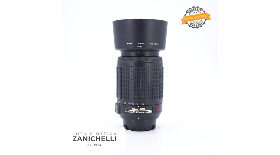 Nikon AF-S Nikkor 55-200mm f/4-5.6G ED VR Usato 