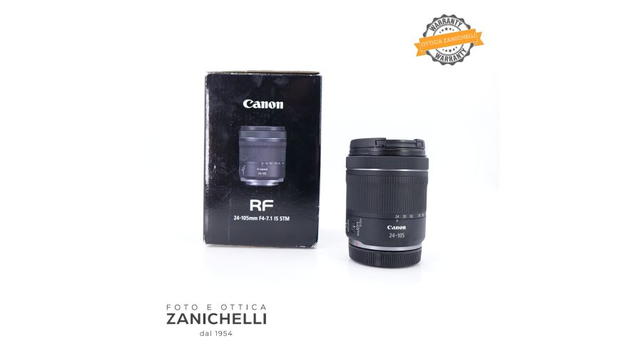 Canon RF 24-105mm f/4-7.1 IS STM Usato 