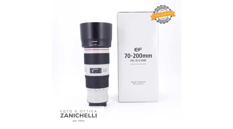 Canon EF 70-200mm f/4 L IS II USM Usato 