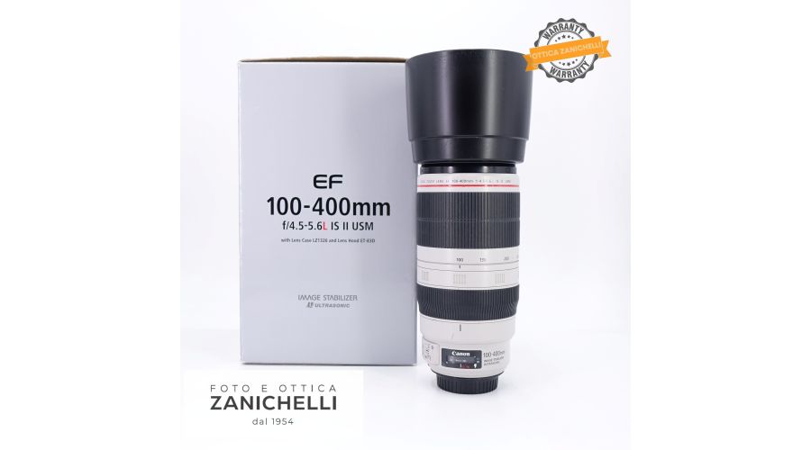 Canon EF 100-400mm F/4.5-5.6 L IS II USM Usato 