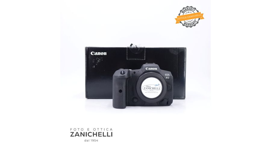 Canon EOS R5 Body 14000 Scatti Usato 