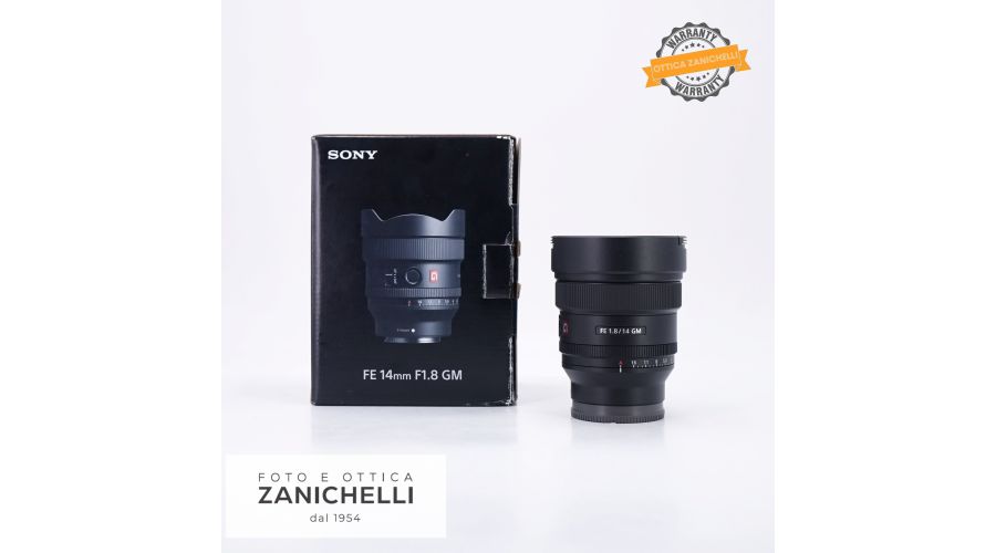 Sony FE 14mm f/1.8 GM Usato 