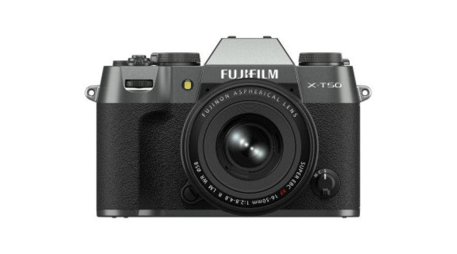 Fujifilm X-T50 Charcoal Silver + XF 16-50mm + XF 23mm f/2 R WR Black