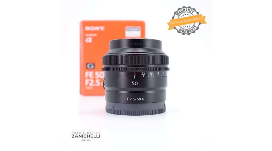 Sony FE 50mm f2.5 G Usato 
