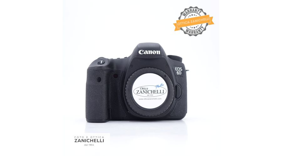 Canon EOS 6D Body 7700 Scatti Usato 