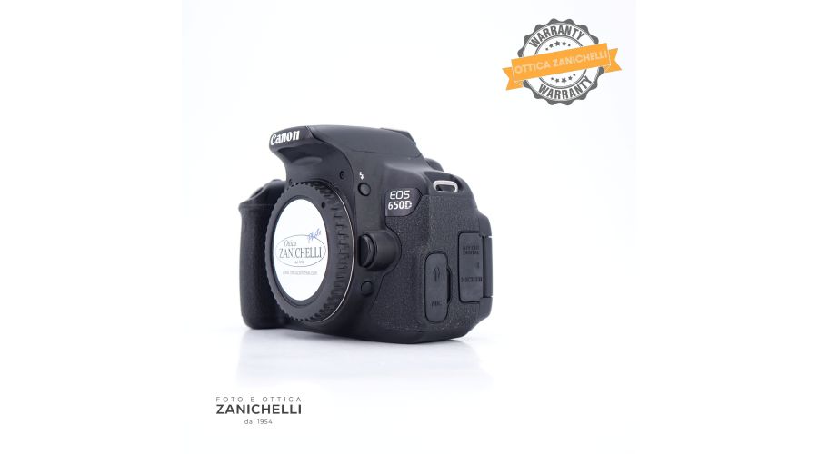 Canon EOS 650D Body 17600 Scatti Usato - foto 4