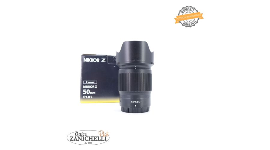 Nikon Nikkor Z 50mm f/1.8 S Usato 