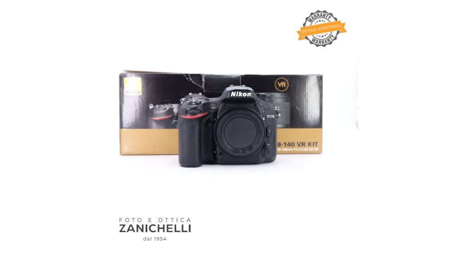 Nikon D7200 Body 30500 Scatti Usato 