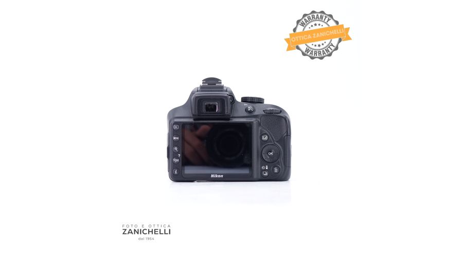Nikon D3400 + AF-P 18-55mm 5000 Scatti Usato - foto 2
