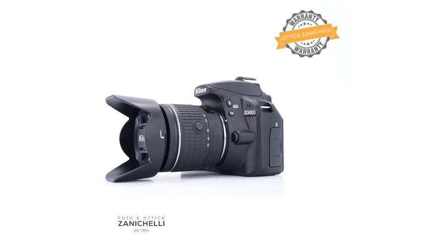 Nikon D3400 + AF-P 18-55mm 5000 Scatti Usato - foto 3