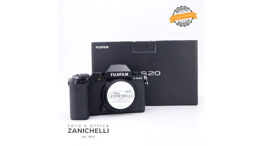 Fujifilm X-S20 Body Black 1159 Scatti Usato 