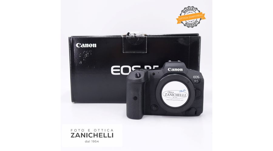 Canon EOS R5 Body 14000 Scatti Usato 