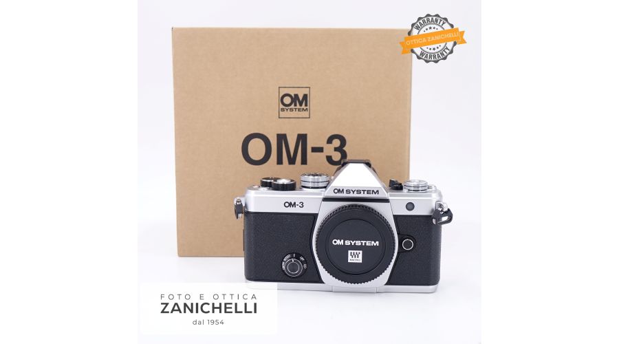 OM System OM-3 Silver 846 Scatti Usato 