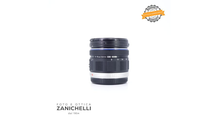 Olympus M.ZUIKO DIGITAL ED 9-18mm 1:4.0-5.6 SLR Usato 