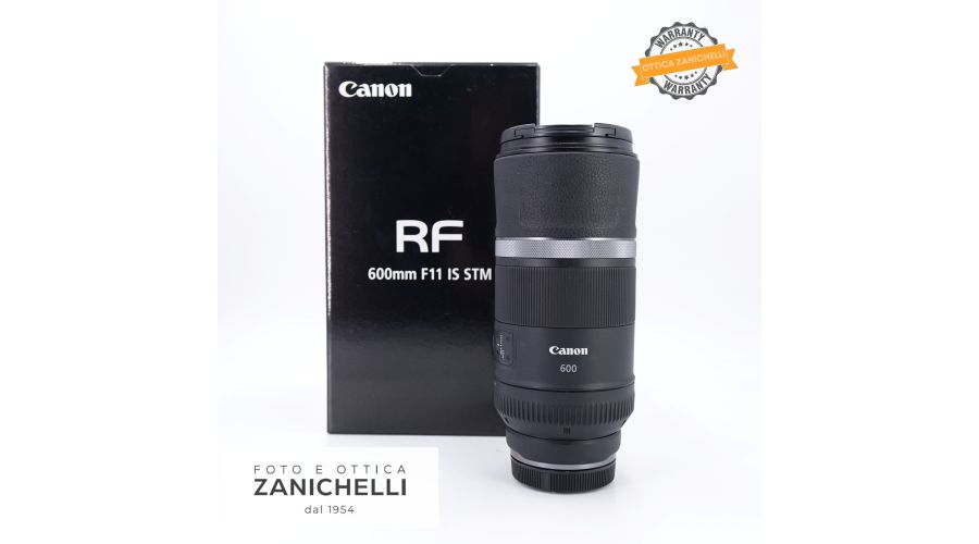 Canon RF 600mm F11 IS STM Usato 