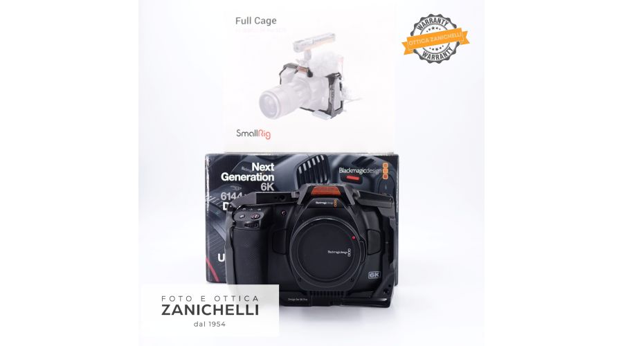 BLACK MAGIC POCKET CINEMA CAMERA 6K PRO Usato 