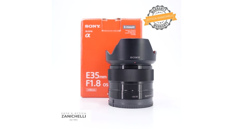 Sony E 35mm f/1.8 OSS Usato 