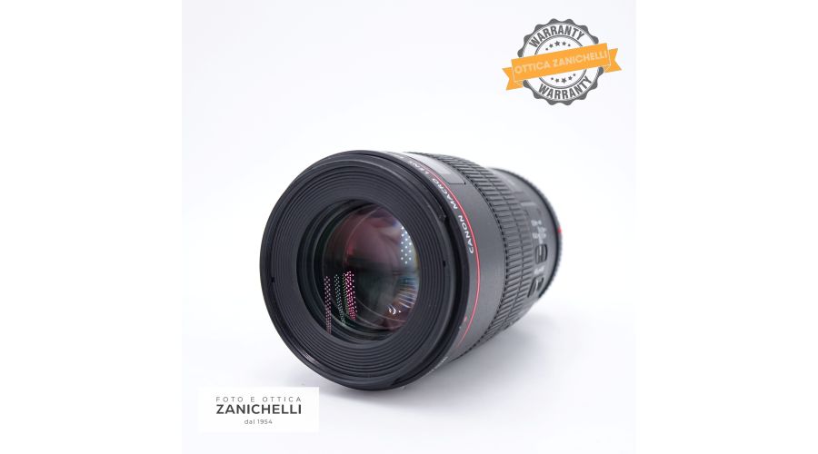 Canon EF 100mm f/2.8 Macro L IS USM Usato - foto 2
