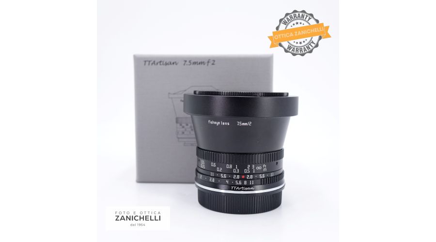 TTartisan 7.5mm f/2 FISHEYE 