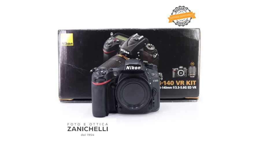 Nikon D7200 Body 30545 Scatti Usato 