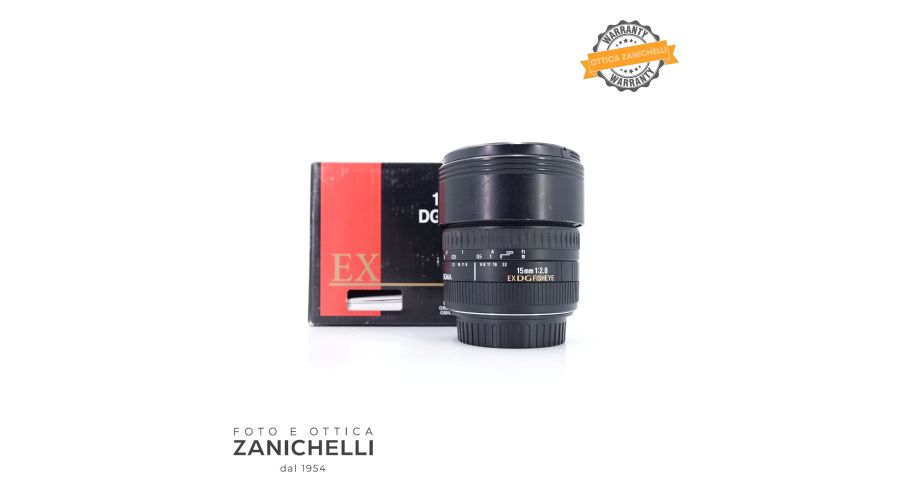 Sigma 15mm f/2.8 EX DG Fisheye 
