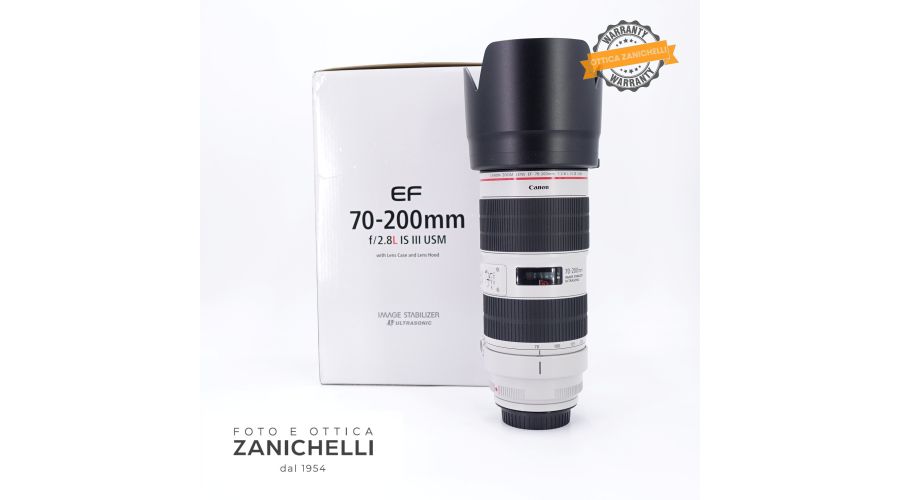 Canon EF 70-200mm f/2.8 L IS III USM Usato 