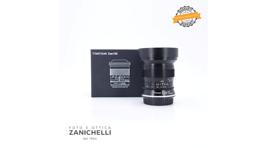 TTartisan 11mm f/2.8 ED FISHEYE 