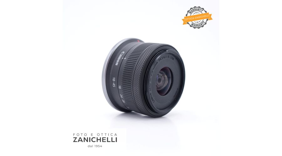 Canon RF 18-45mm f/4.5-6.3 IS STM Usato - foto 4