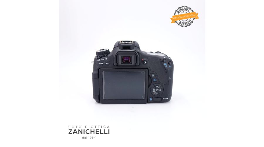 Canon EOS 760D Body 2439 Scatti + BG-E 18 Usato - foto 3