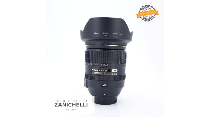 Nikon AF-S 24-120mm f/4 G ED VR Usato 