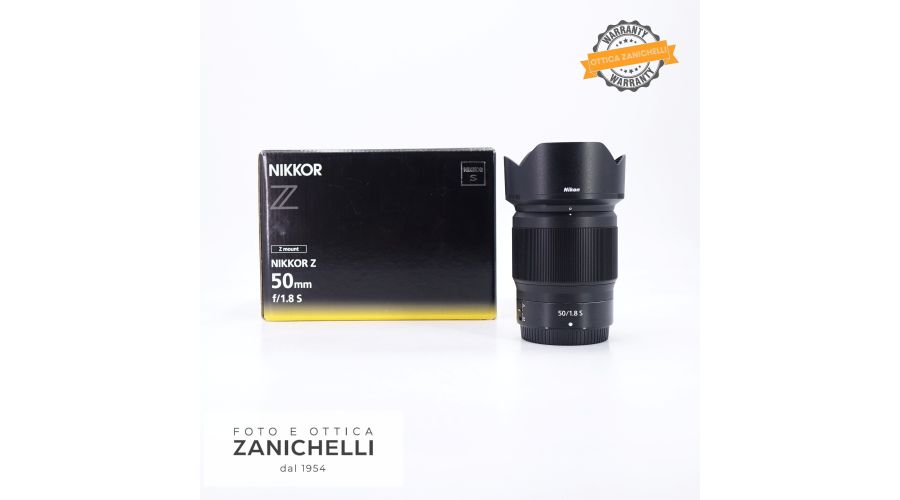 Nikon Nikkor Z 50mm f/1.8 S Usato 