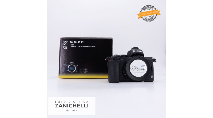 Nikon Z50 Body 992 Scatti Usato 