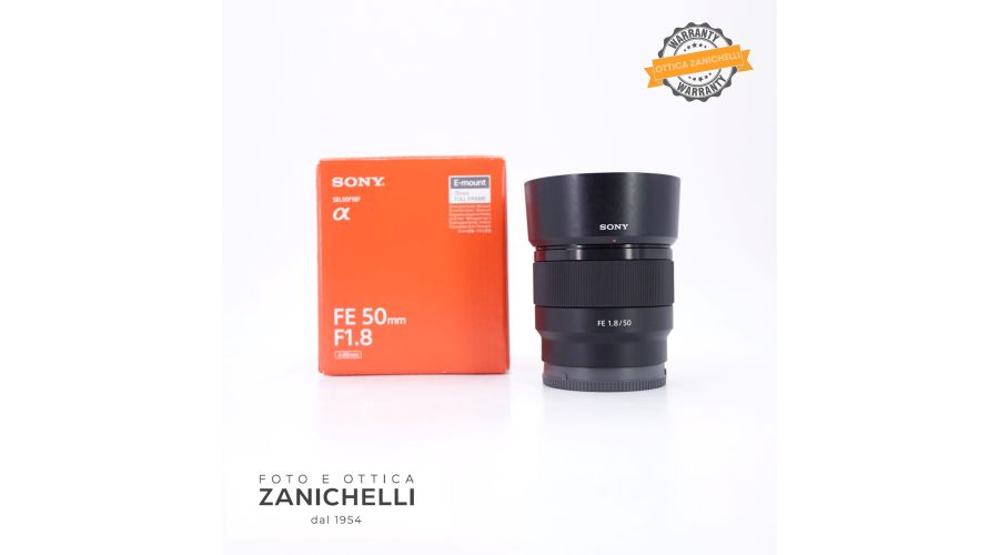 Sony FE 50mm f/1.8 Usato 