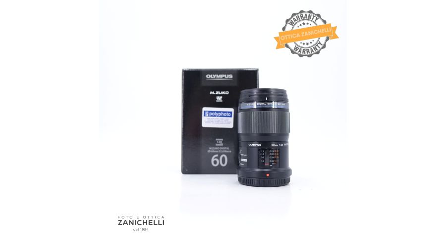 Olympus M.Zuiko ED 60mm f/2.8 Macro Usato 